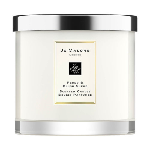 Peony & Blush Suede Deluxe Candle 600gr