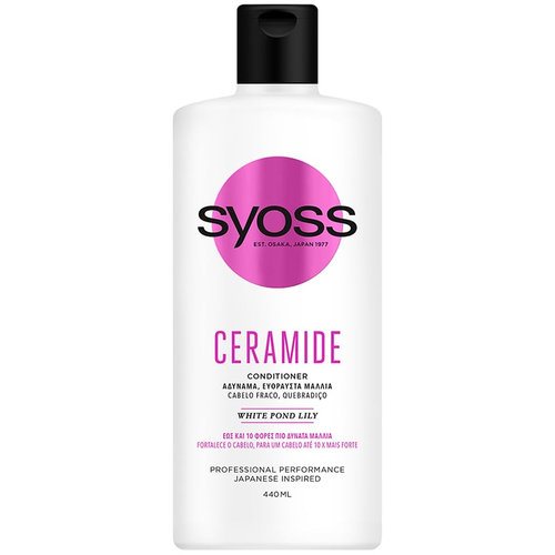 Conditioner Ceramide για Αδύναμα, Εύθραυστα Μαλλιά 440ml