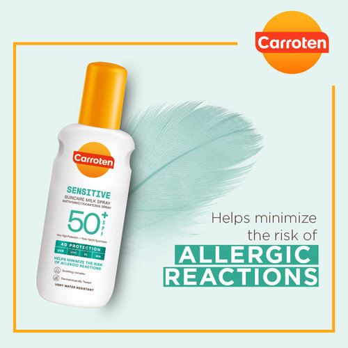 Αντηλιακό Γαλάκτωμα Spray Sensitive SPF50+ 200ml