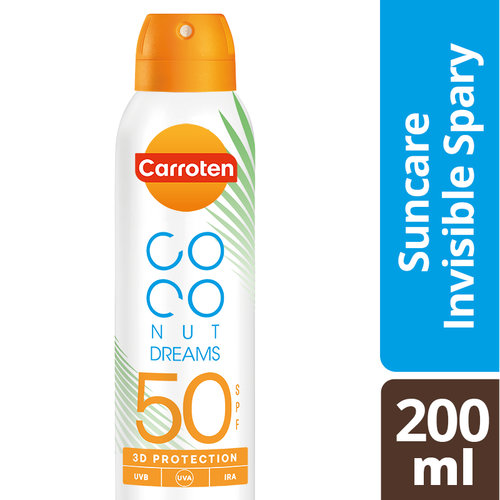 Αντηλιακό Διάφανο Spray Coconut Dreams SPF50 200ml