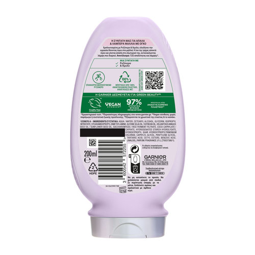 Rice Water Conditioner Απαλότητας με Ρυζόνερο 200ml