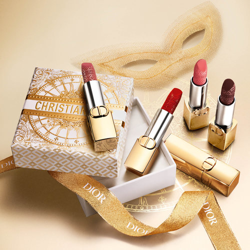 Rouge Dior - Limited Edition Couture Lipstick - Golden Case and Engraved Stick 3,5gr