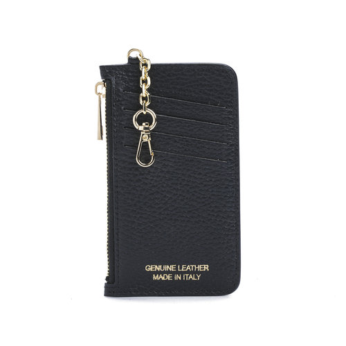 Δερμάτινο Cardholder - Μαύρο