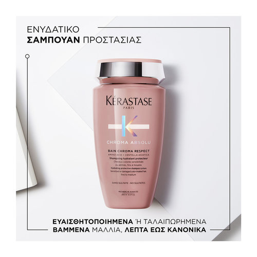 Chroma Absolu Bain Chroma Respect Για Λεπτά Βαμμένα Μαλλιά 250ml