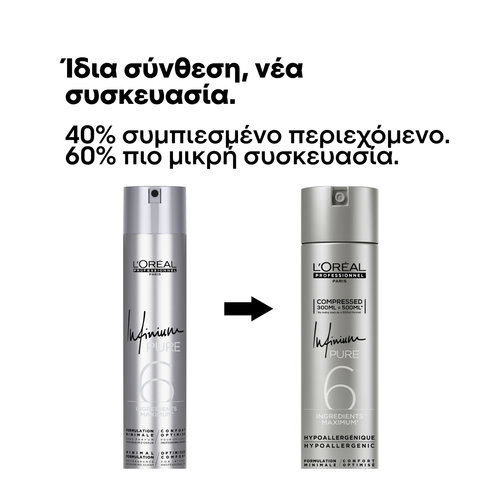 Infinium Λακ Μαλλιών για Απαλό Κράτημα 300ml