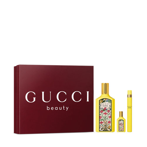 Gucci Flora Gorgeous Orchid Eau De Parfum 100ml & Pen Spray 10ml & Mini 5ml