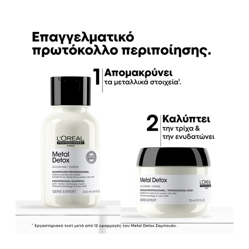 Serie Expert Metal Detox Mini Duo Kit Για Προστασία Από Τα Μεταλλικά Στοιχεία