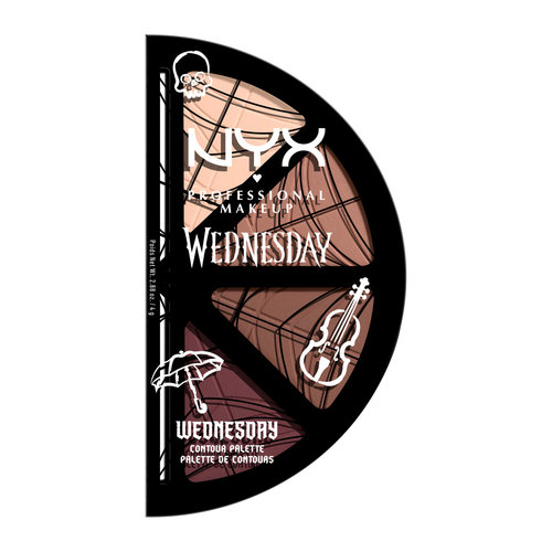 Wednesday Stained Glass Contour Παλέτα
