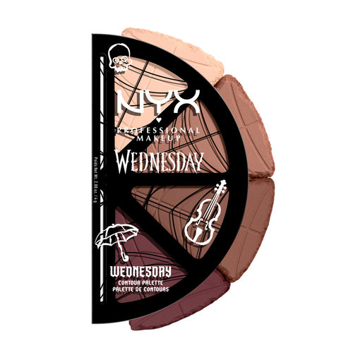 Wednesday Stained Glass Contour Παλέτα