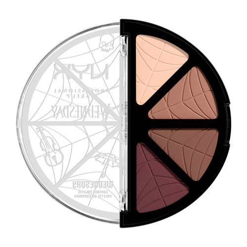 Wednesday Stained Glass Contour Παλέτα