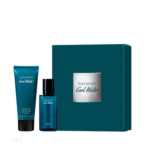 Cool Water Men Eau De Toilette 40ml & Shower Gel 75ml