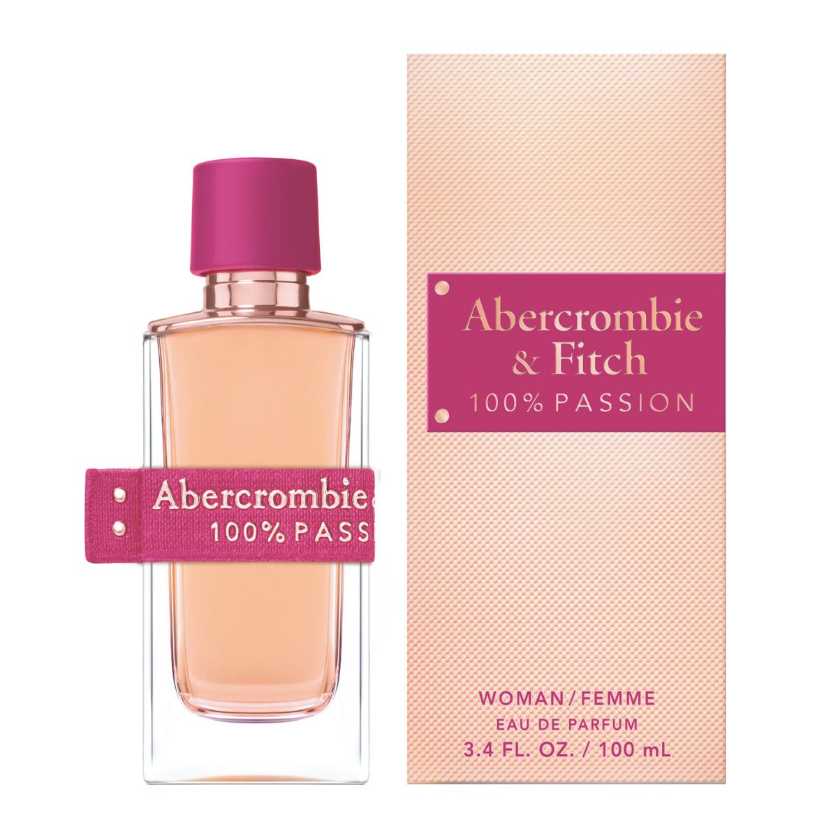 ABERCROMBIE & FITCH 100% Passion For Her Eau De Parfum