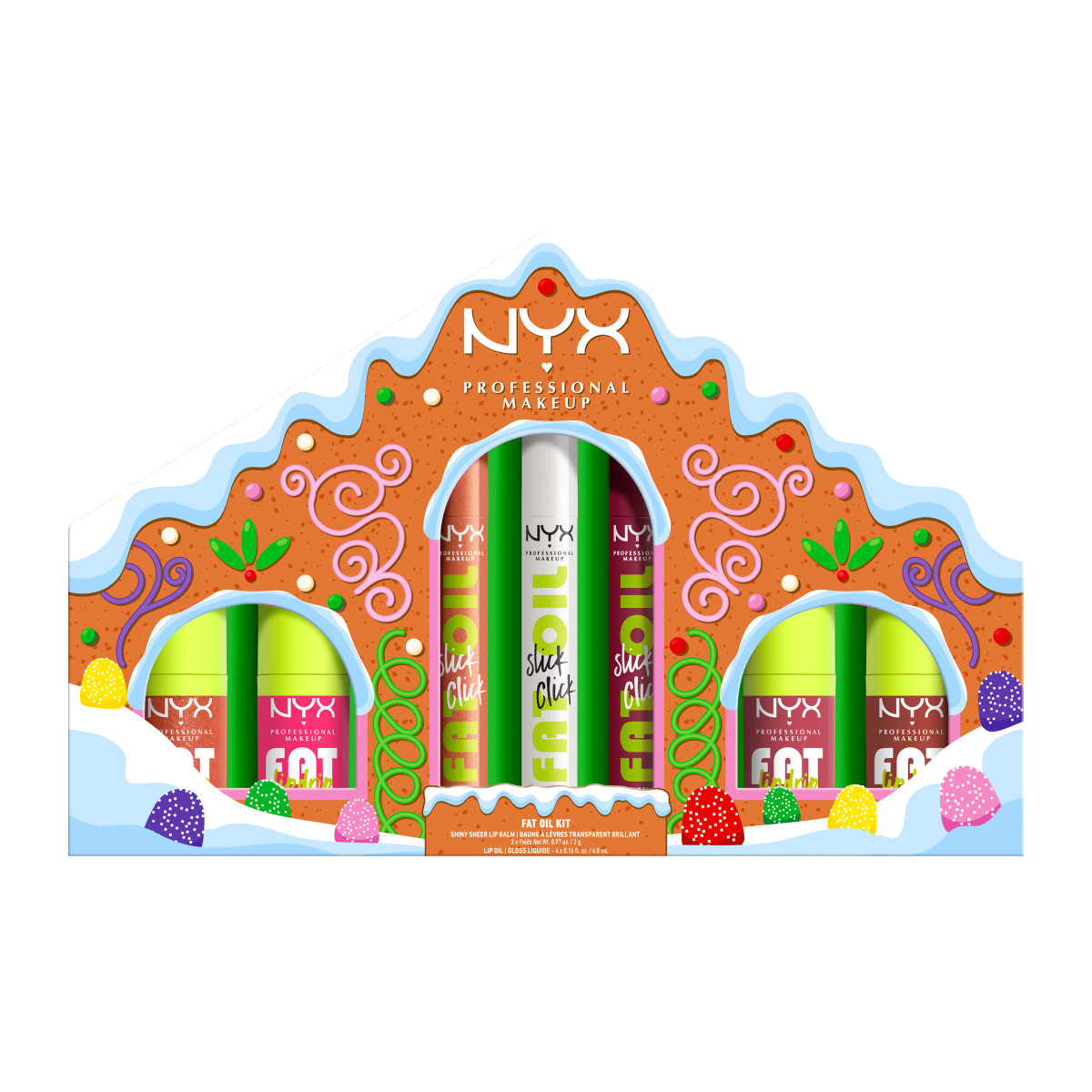 Holiday Fat Gingerbread Σπίτι Kit