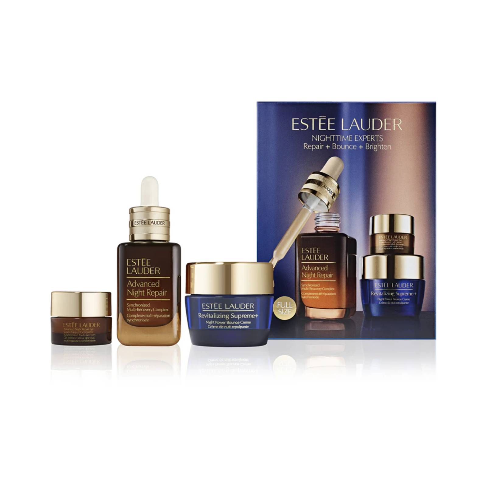 ESTEE LAUDER Nighttime Experts Repair + Bounce + Brighten