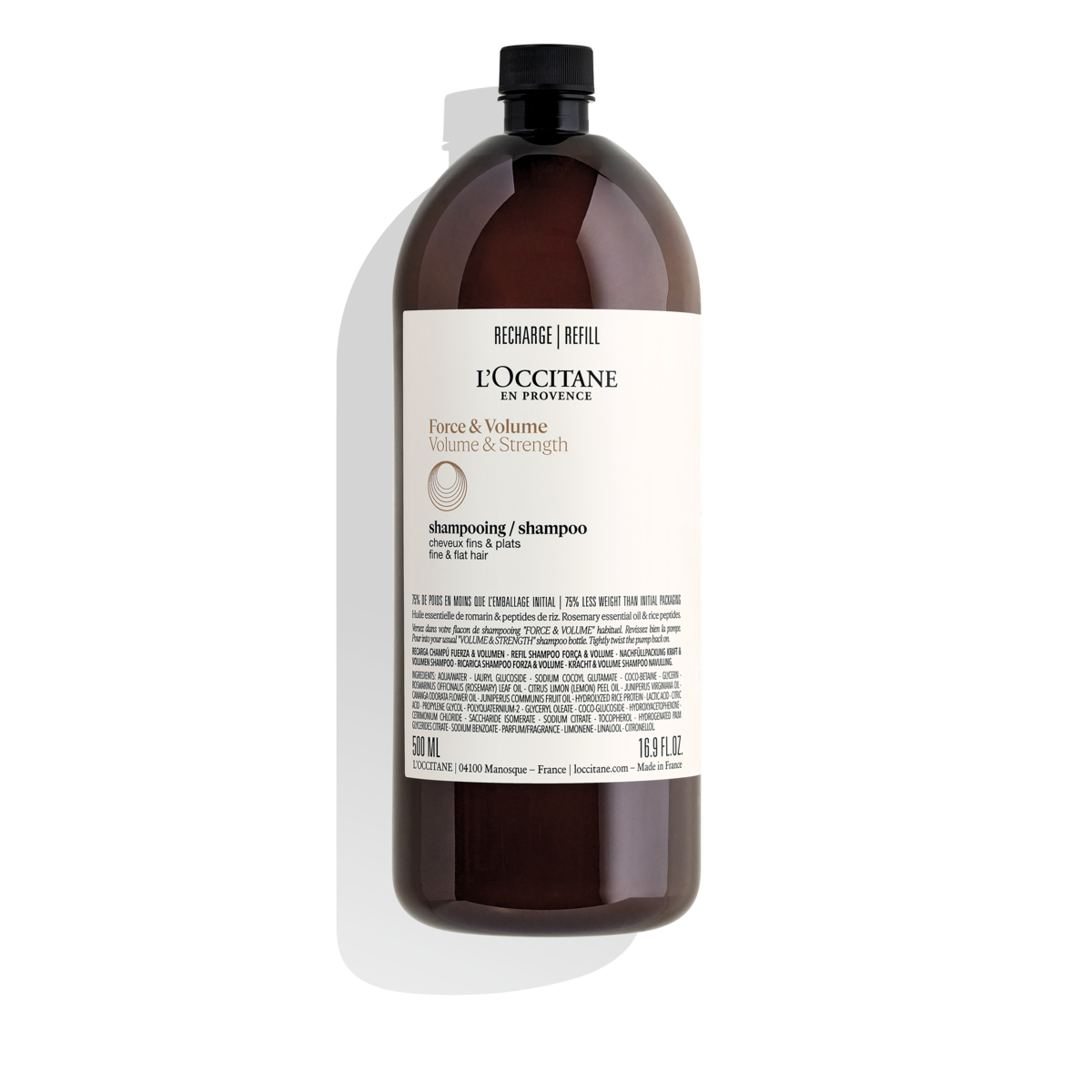Volume & Strength Shampoo Refill 500ml