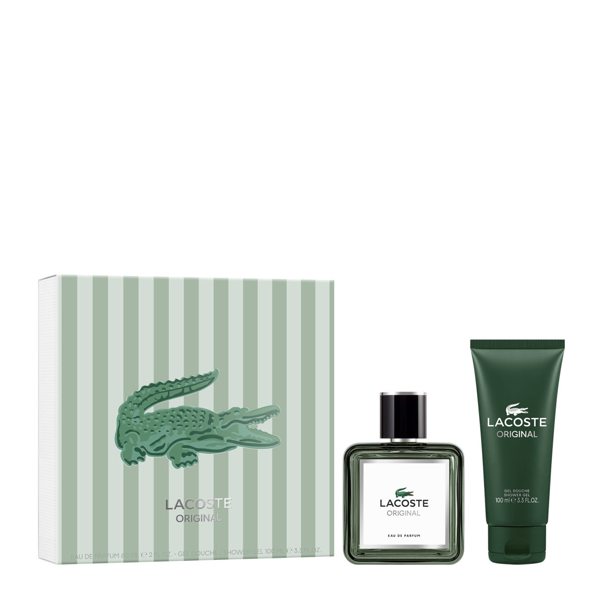 Lacoste Original Eau De Parfum 60ml & Shower Gel 100ml