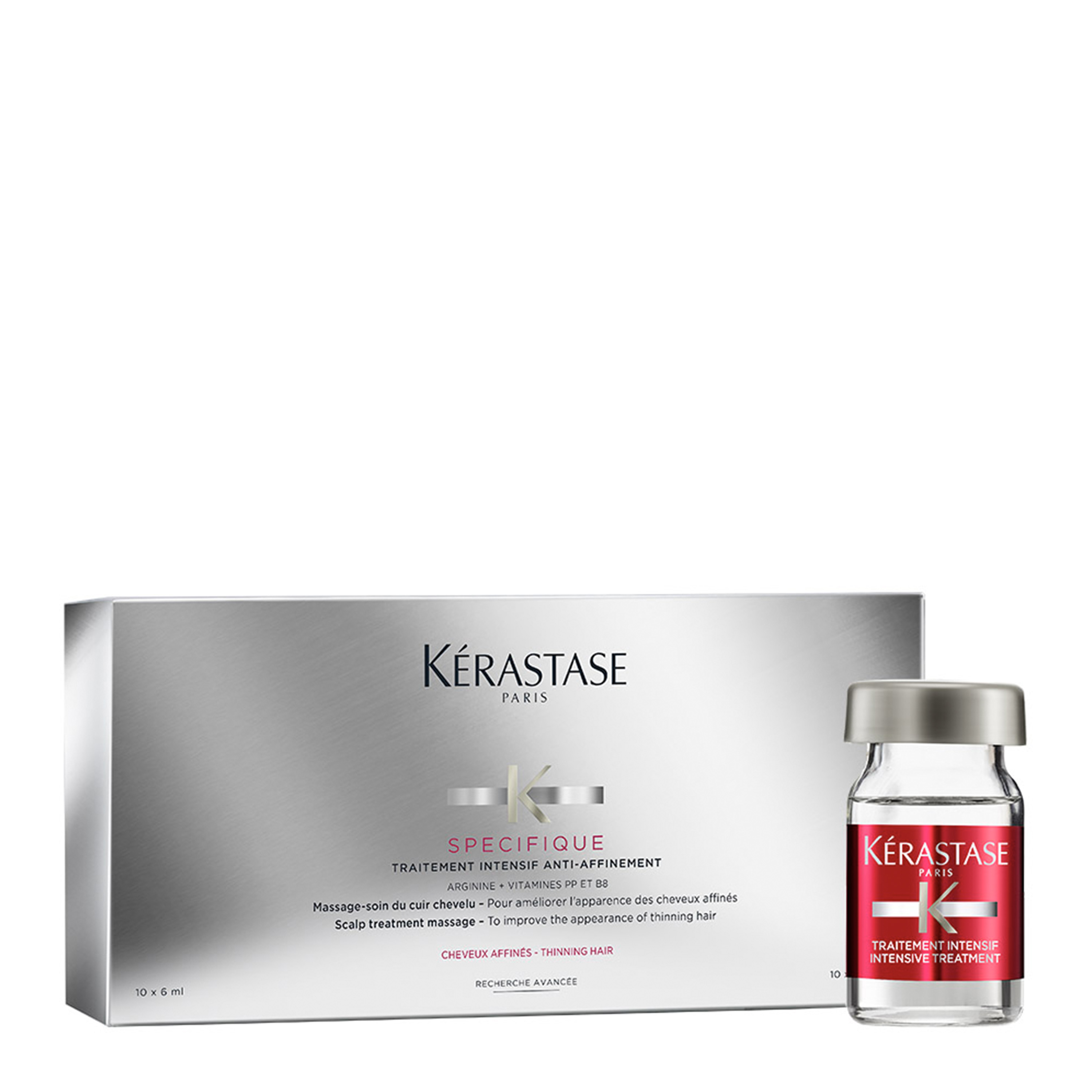 KERASTASE Specifique Aminexil - Cure Anti Chute Intensive Αμπούλες Αραίωσης Μαλλιών 10*6ml 60ml
