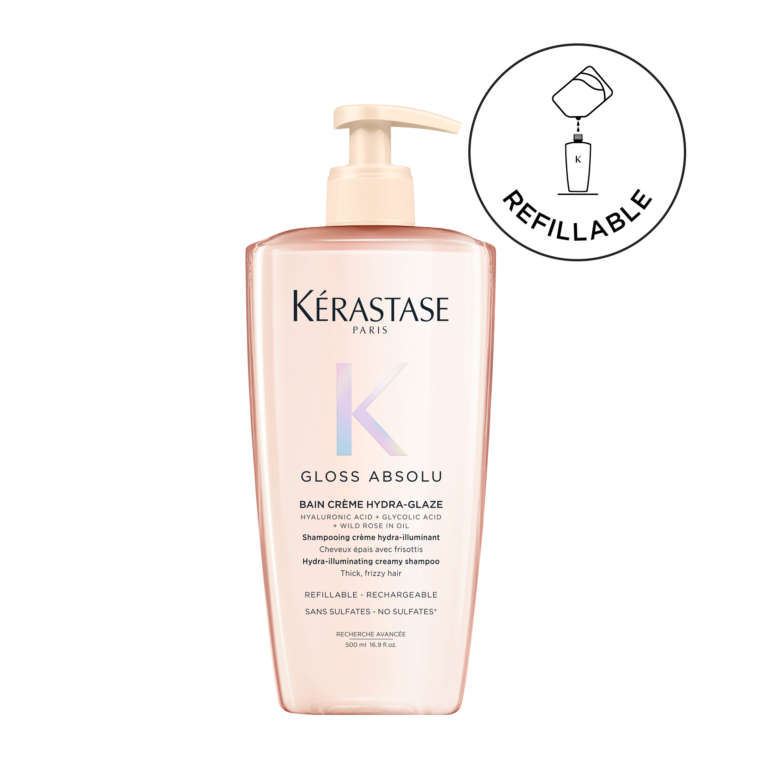 KERASTASE Gloss Absolu Bain Creme Ενυδατικό Σαμπουάν Λάμψης Refillable