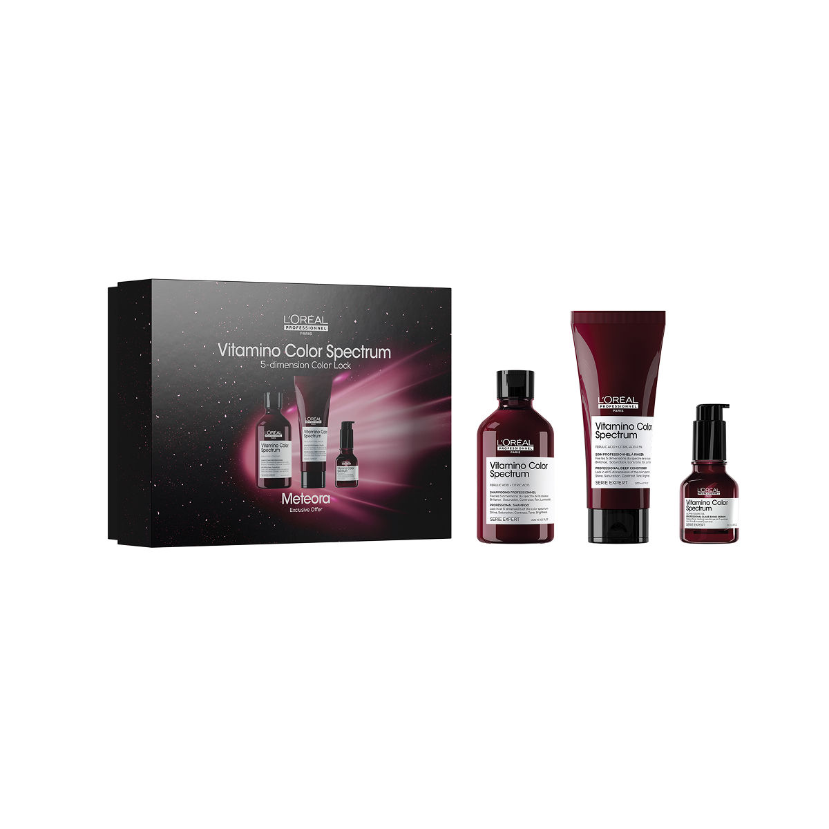 Limited Edition Trio Gift Set Vitamino Color Spectrum Για Γυάλινη Λάμψη