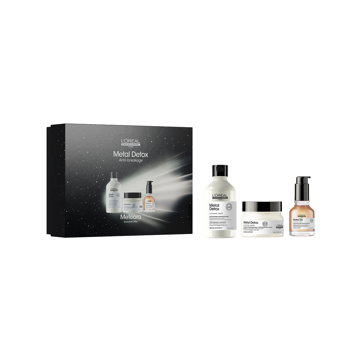 Limited Edition Trio Gift Set Metal Detox Για Λιγότερο Σπάσιμο
