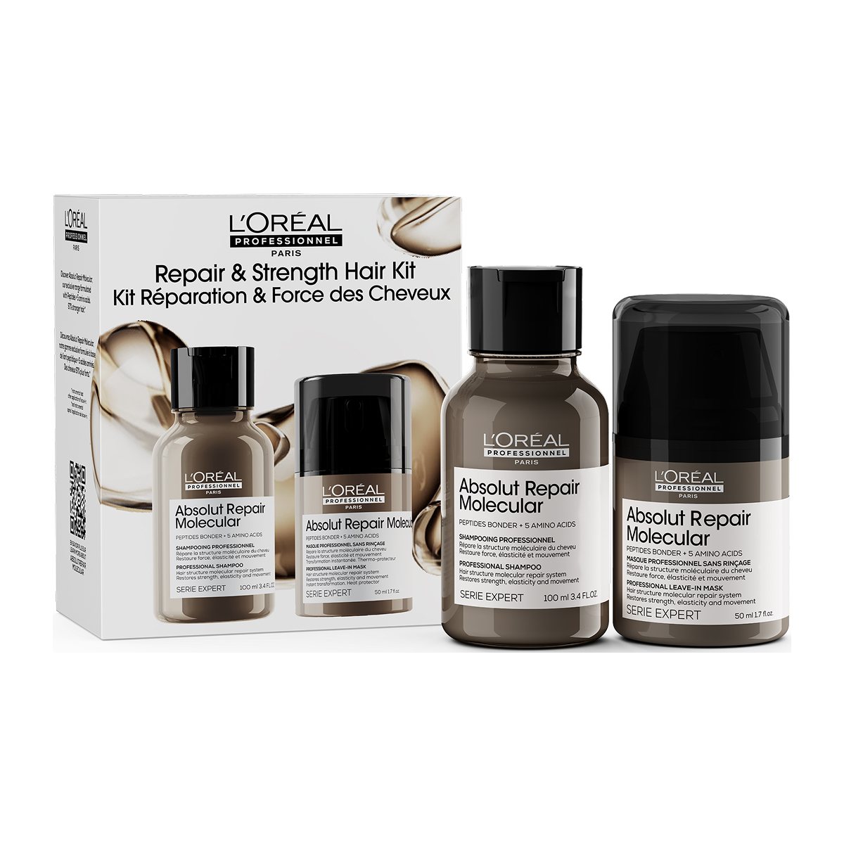 Serie Expert Absolut Repair Molecular Mini Duo Set Σαμπουάν & Leave-in Μάσκα
