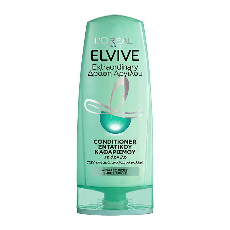 Elvive Extraordinary Δραση Αργιλου Conditioner 300ml