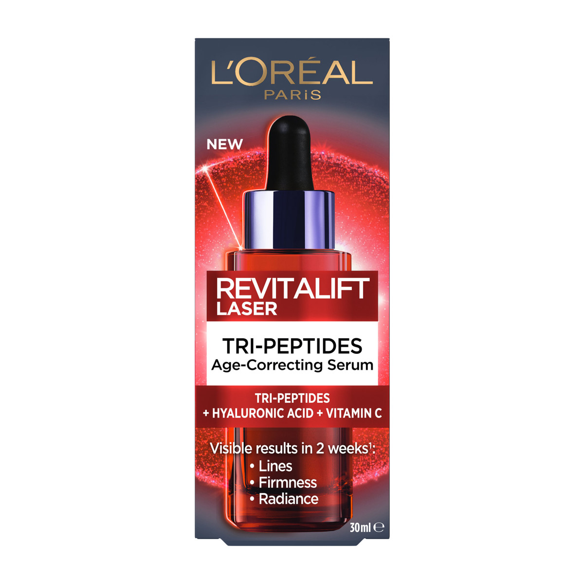 L''OREAL PARIS Revitalift Laser Αντιγηραντικος Ορός Προσώπου Με Τριπεπτιδια 30ml
