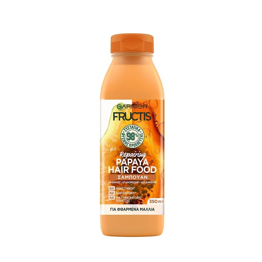 Fructis Hair Food Papaya Σαμπουαν 350ml