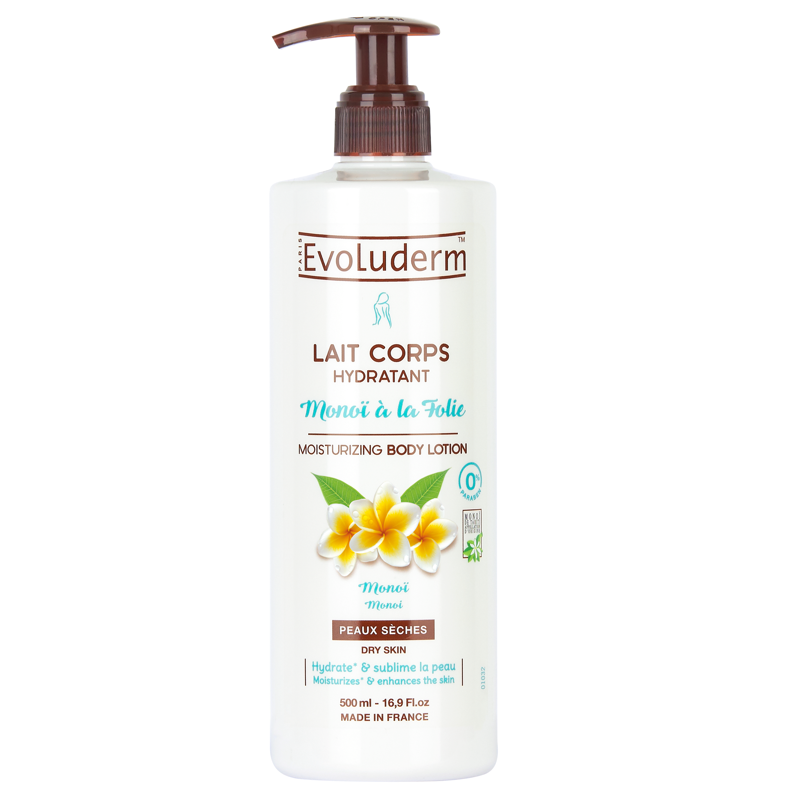 EVOLUDERM Monoi a la Folie Body Lotion 500ml
