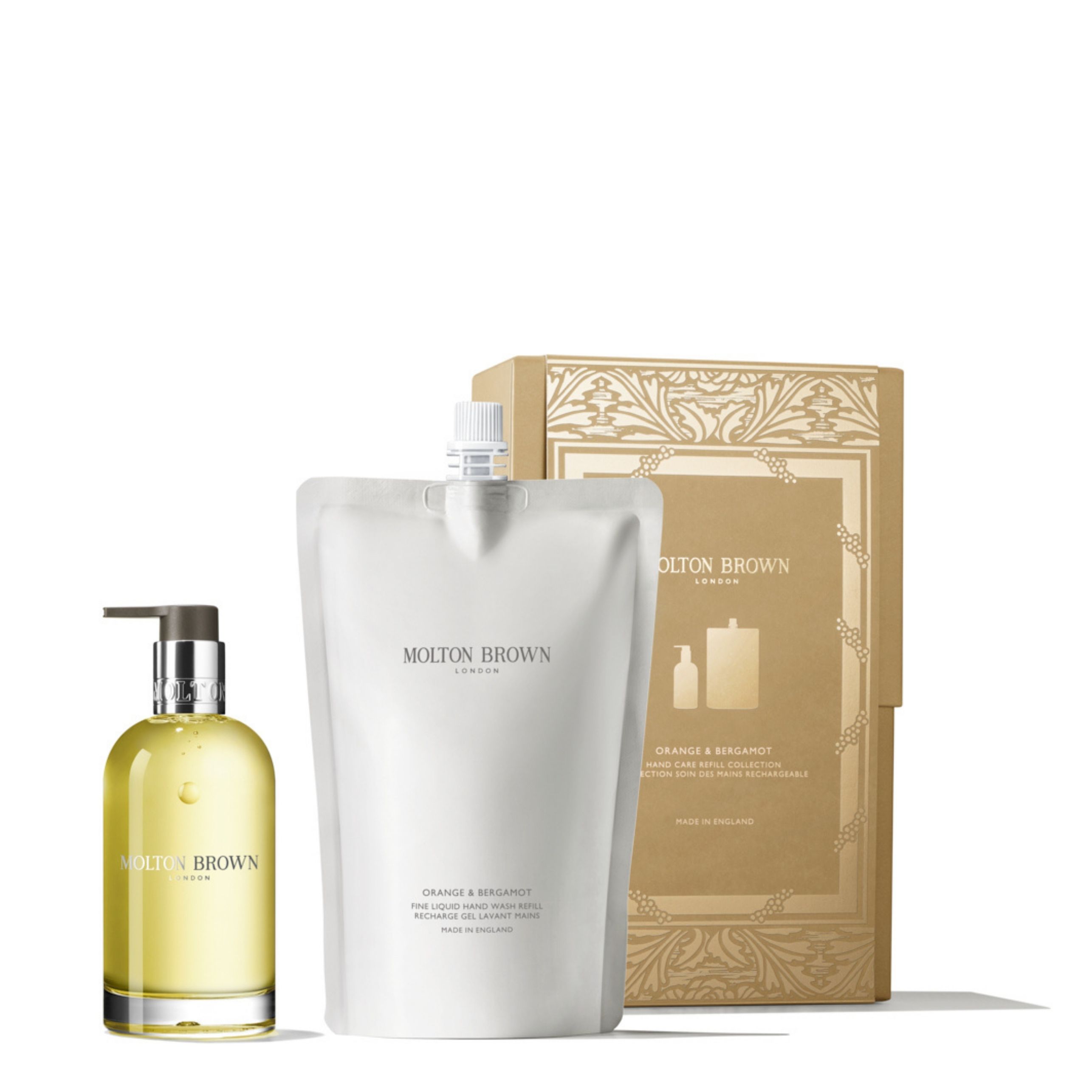 MOLTON BROWN Orange & Bergamot Hand Care Refill Gift Set
