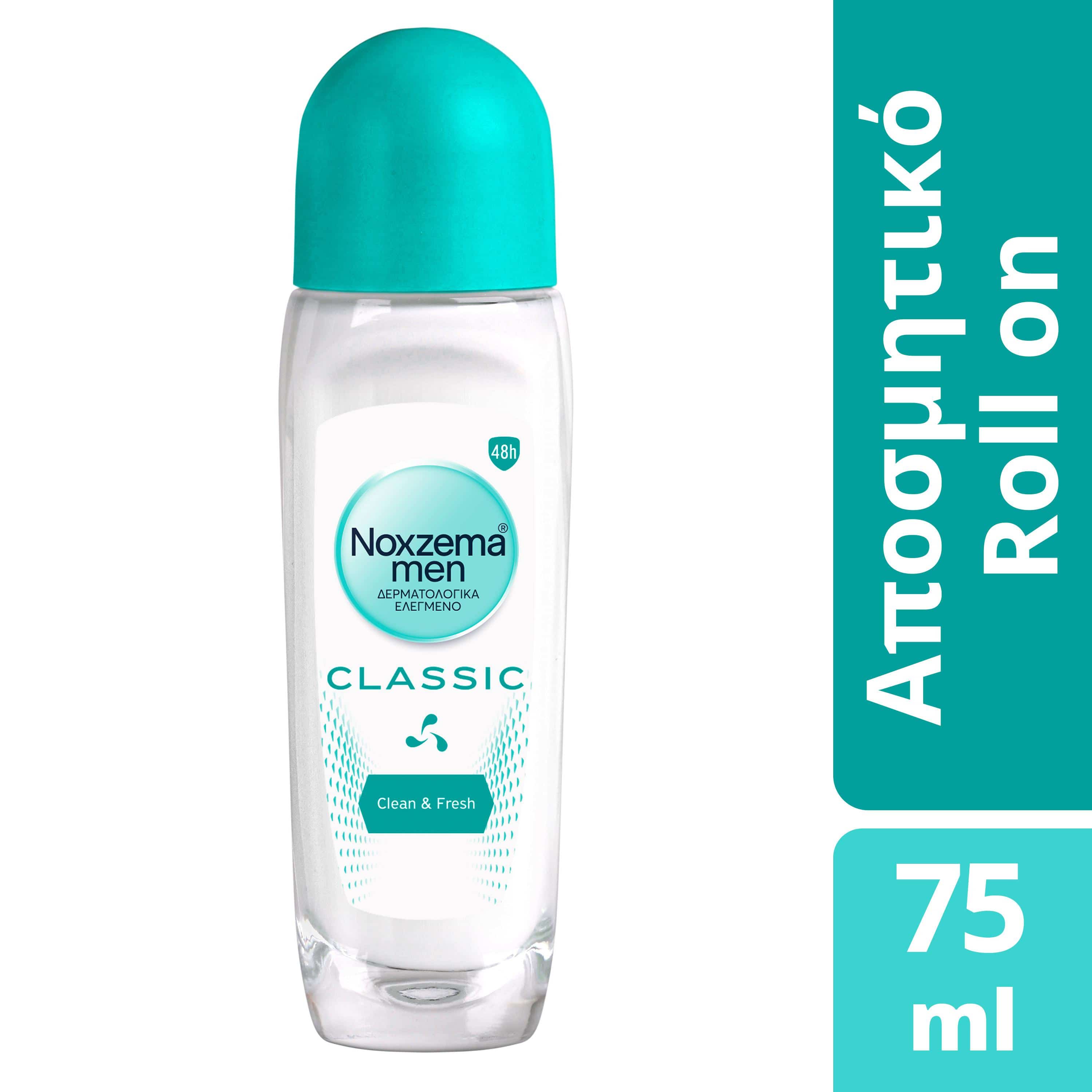 NOXZEMA Noxzema Men Αποσμητικό Rollon Classic 75ml