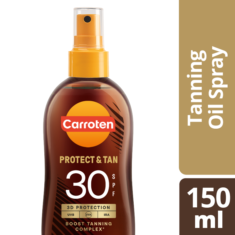 CARROTEN Αντηλιακό Λάδι Μαυρίσματος Protect & Tan Spray Spf30 150ml