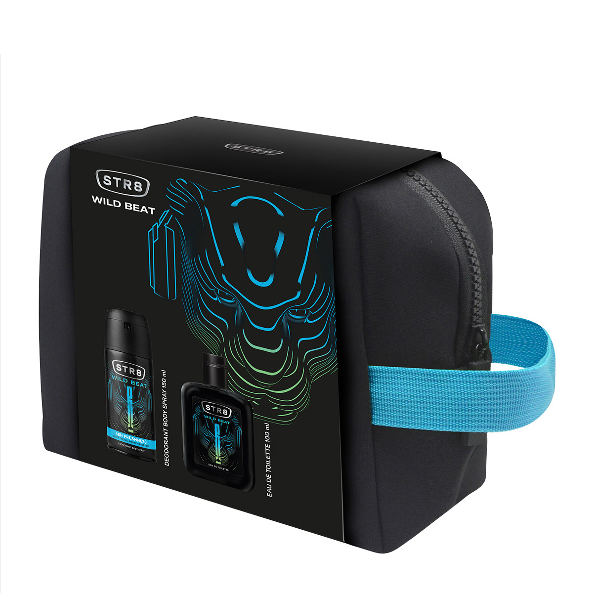 STR 8 STR8 Wild Beat 50ml & Αποσμητικό Spray 150ml & Νεσεσέρ