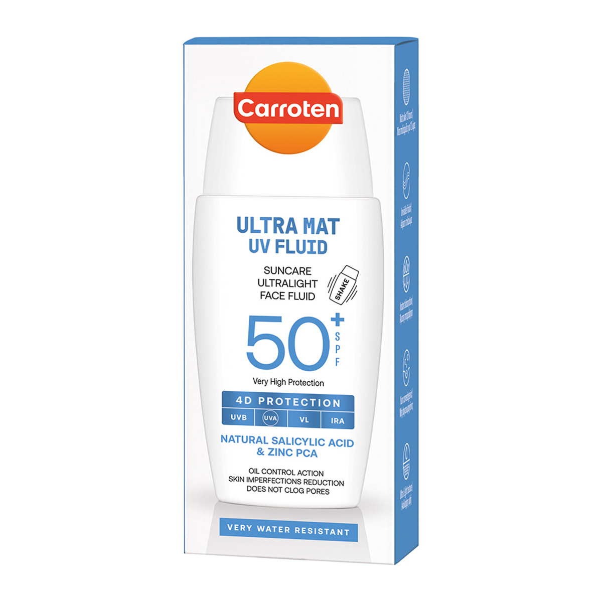 Λεπτόρευστη Αντηλιακή Κρέμα Προσώπου Fluid Ultra Mat Spf 50+ 40ml