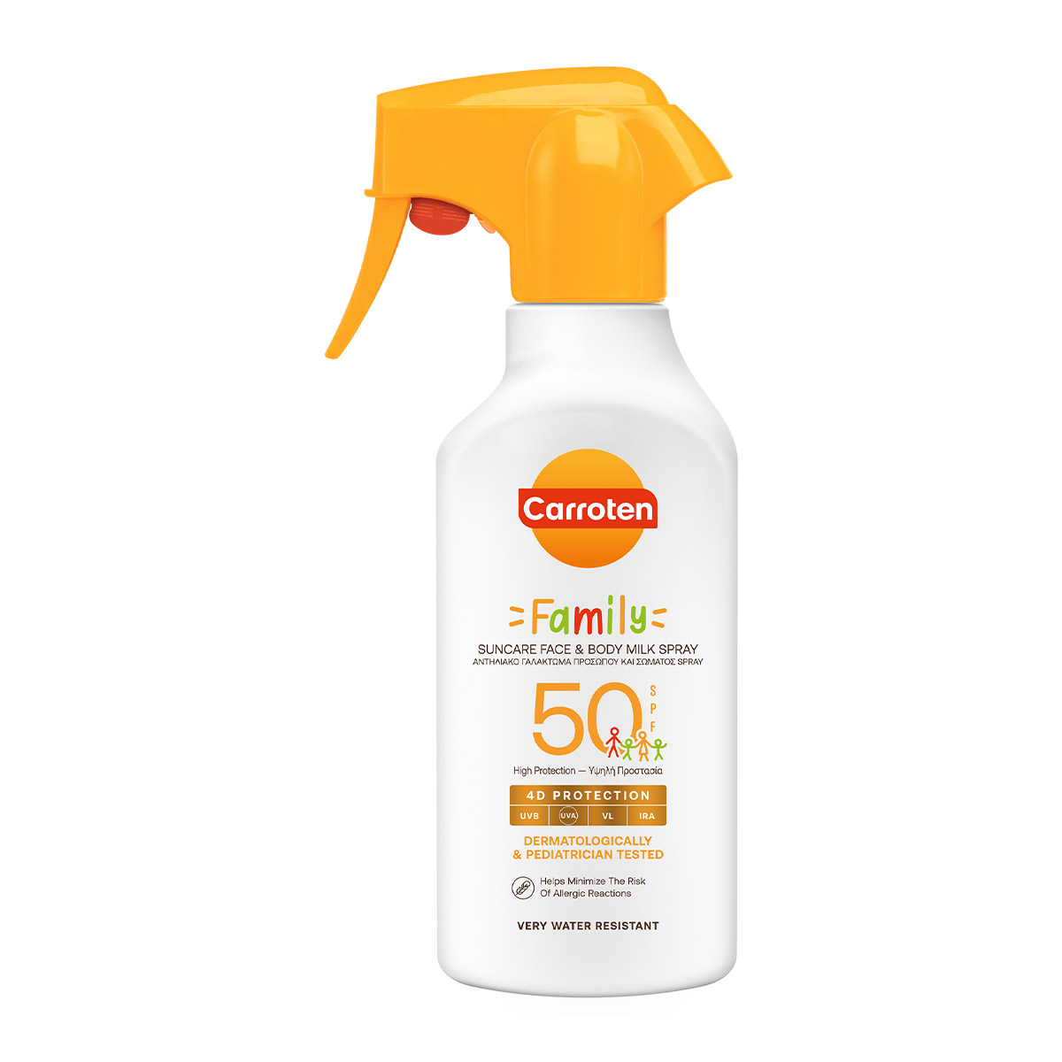 Αντηλιακό Γαλάκτωμα Family Trigger Spray SPF50 270ml