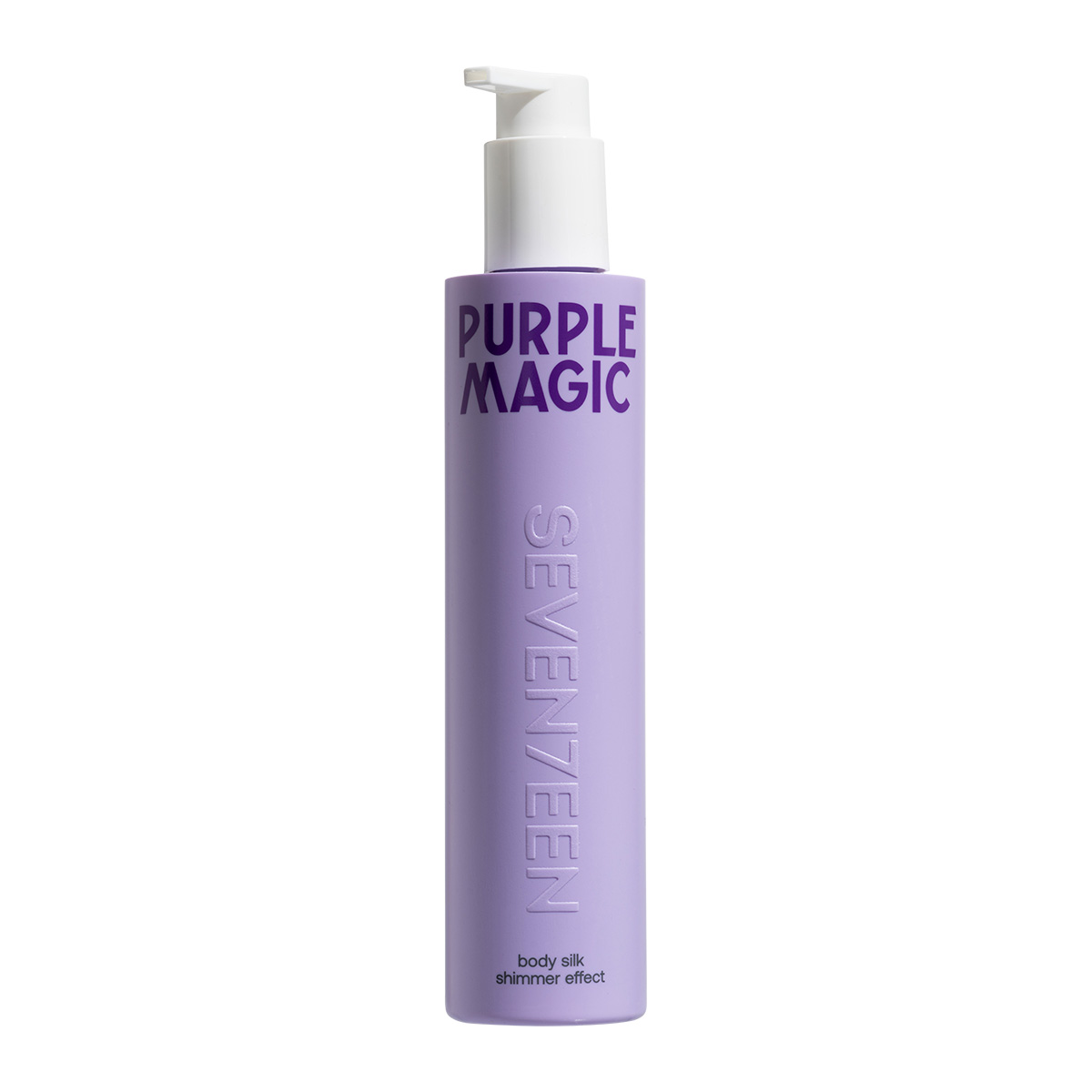 Purple Magic Body Silk Shimmer Effect