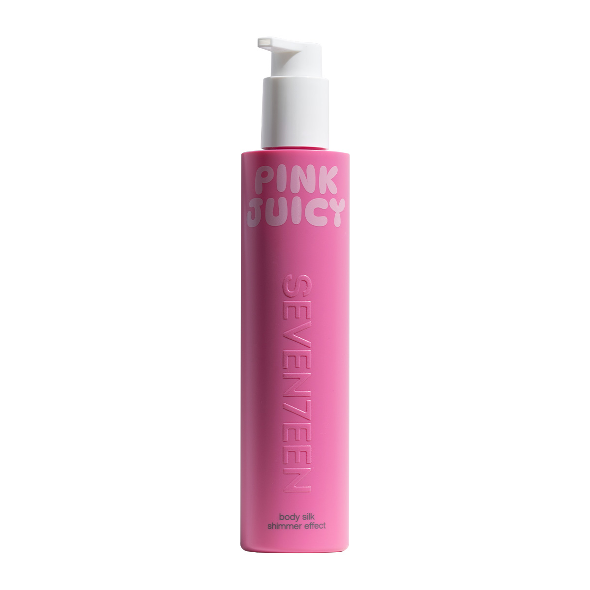 Pink Juicy Body Silk Shimmer Effect