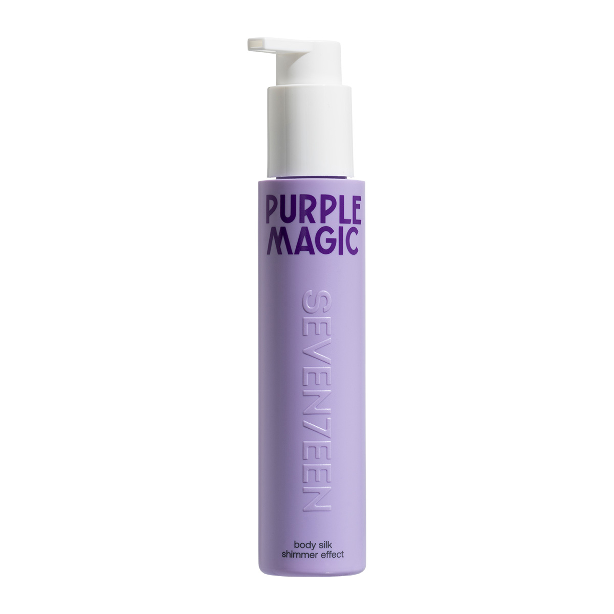 Purple Magic Body Silk Shimmer Effect