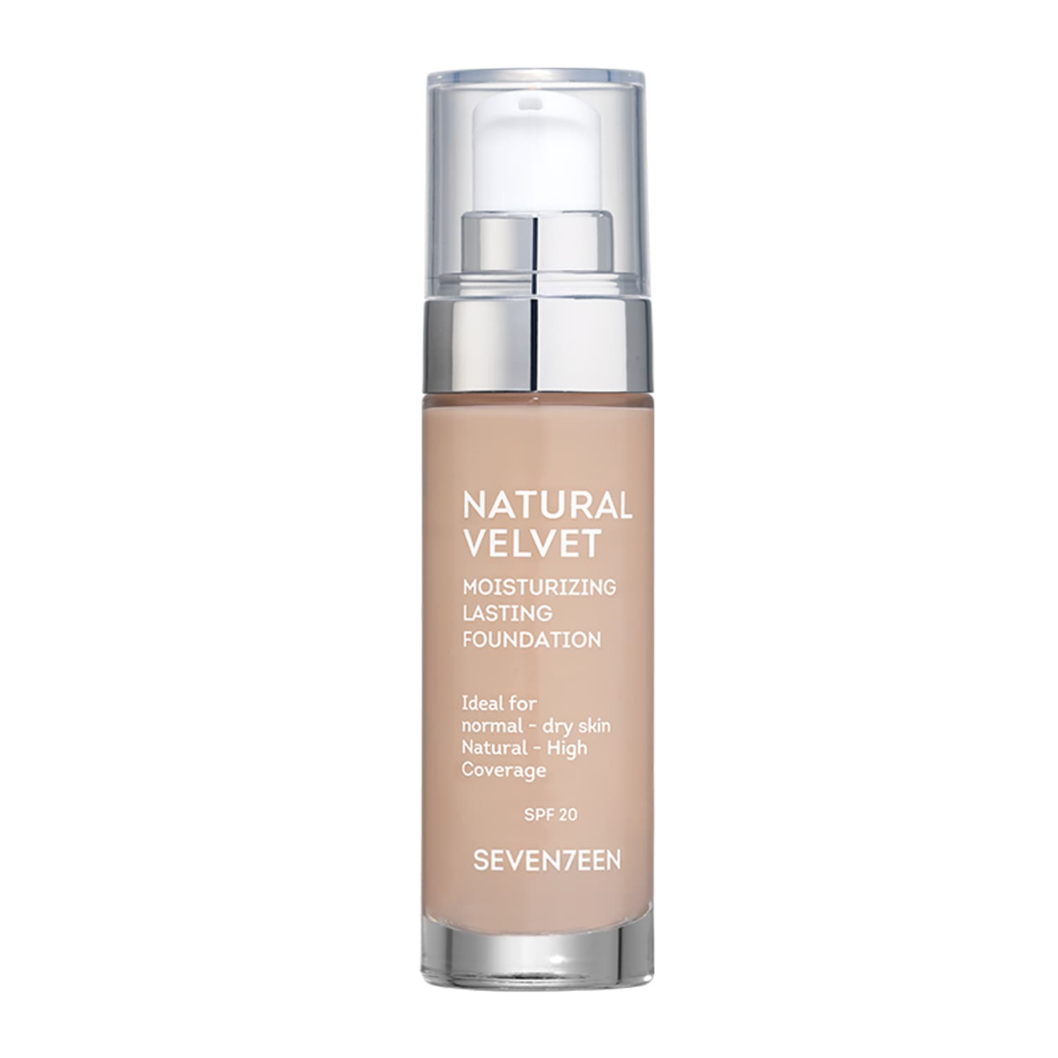 SEVENTEEN Natural Velvet Longlasting Matte Foundation 30ml
