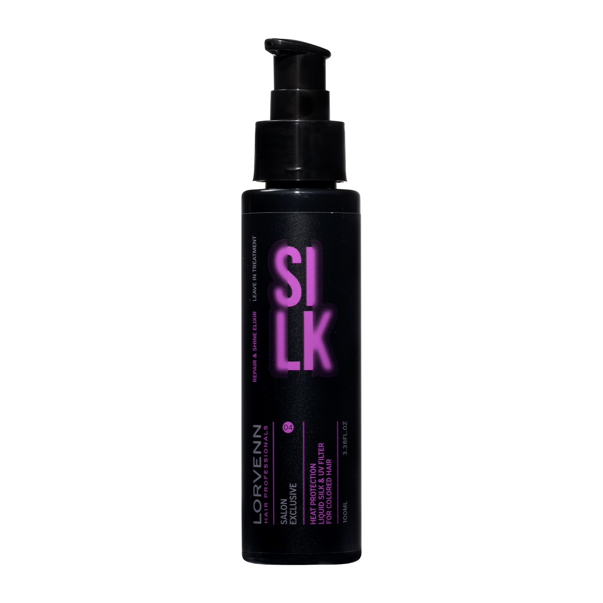 LORVENN HAIR PROFESSIONALS Salon Exclusive Silk Repair & Shine Elixir Leave-In-Treatment 100ml