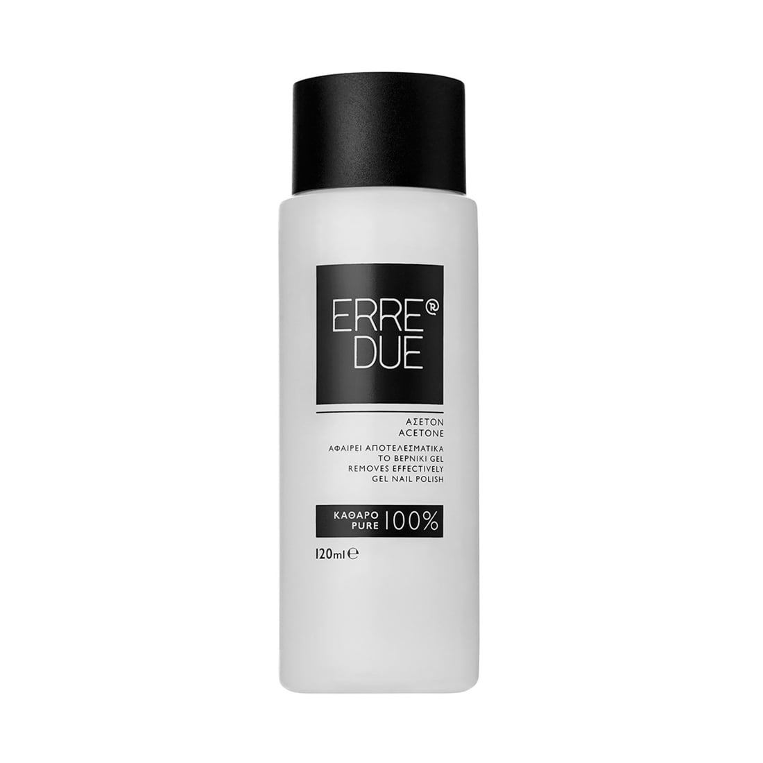 ERRE DUE Nail Polish Aceton 120ml Pure New