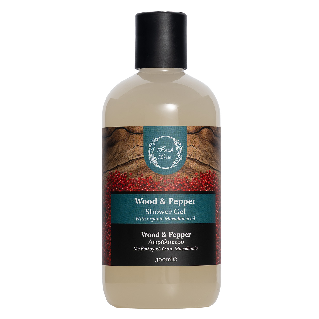 Wood & Pepper Αφρόλουτρο 300ml