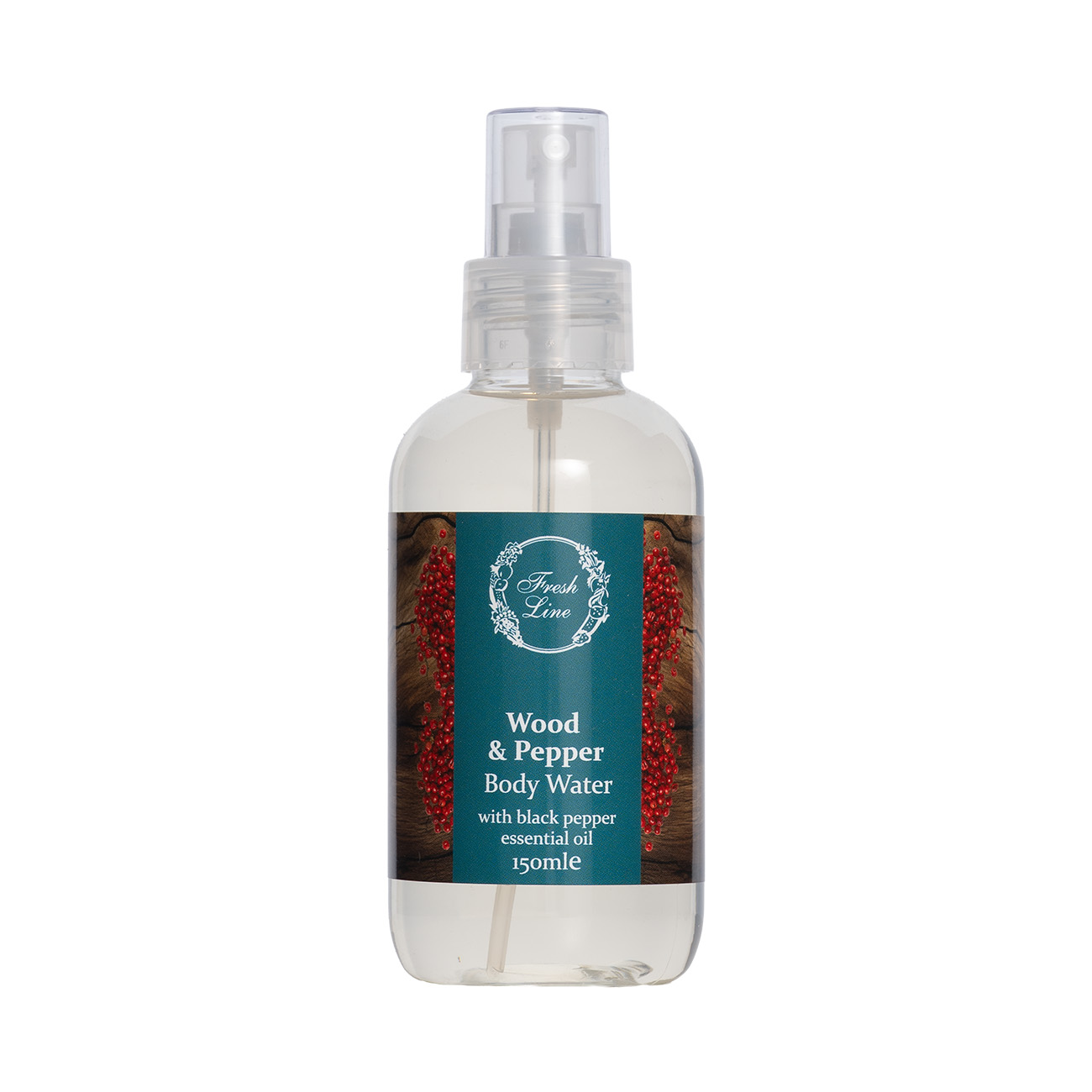 FRESH LINE Wood & Pepper Αρωματικό Νερό Σώματος 150ml