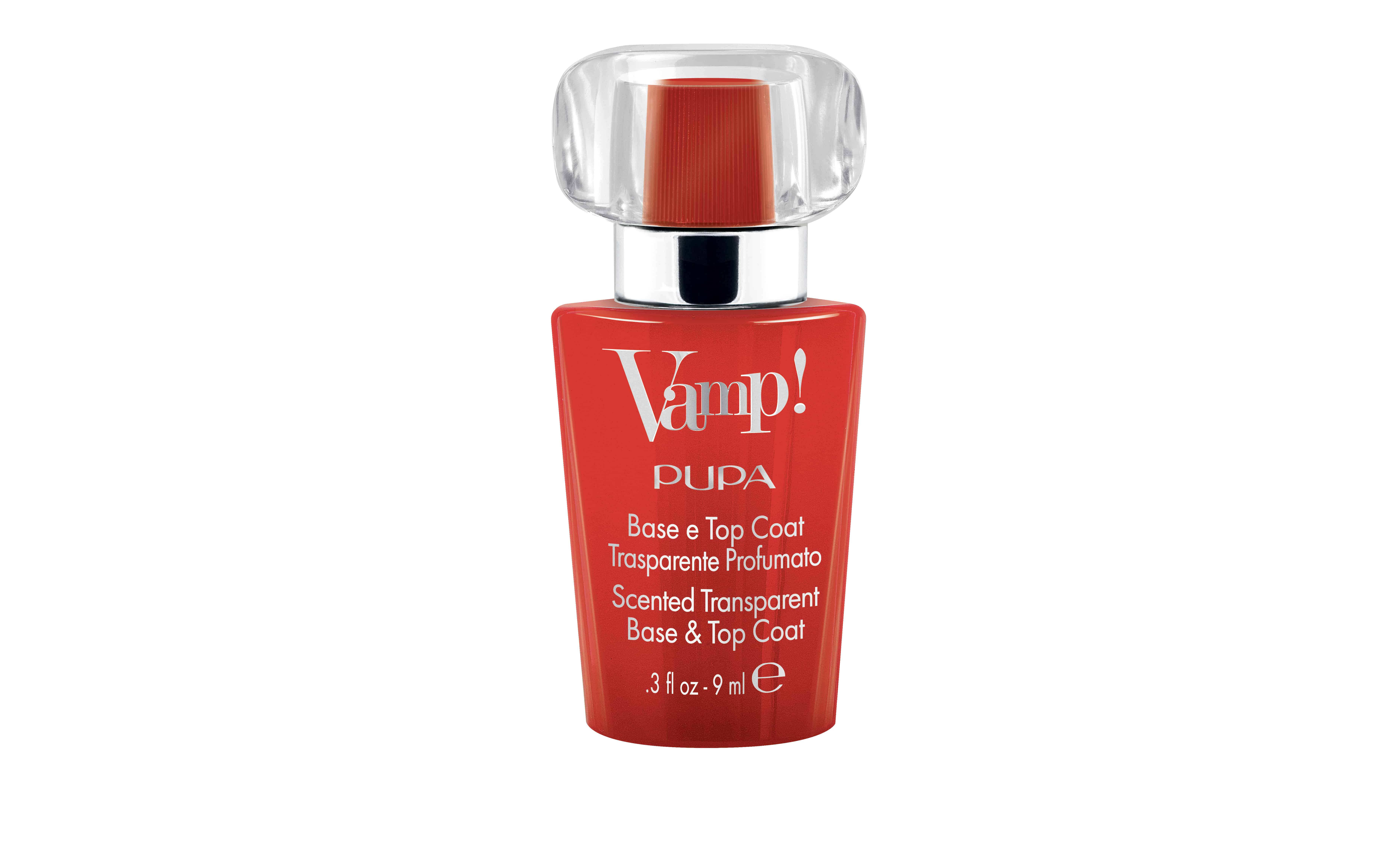 Vamp! Scented Transparent Base & Top Coat