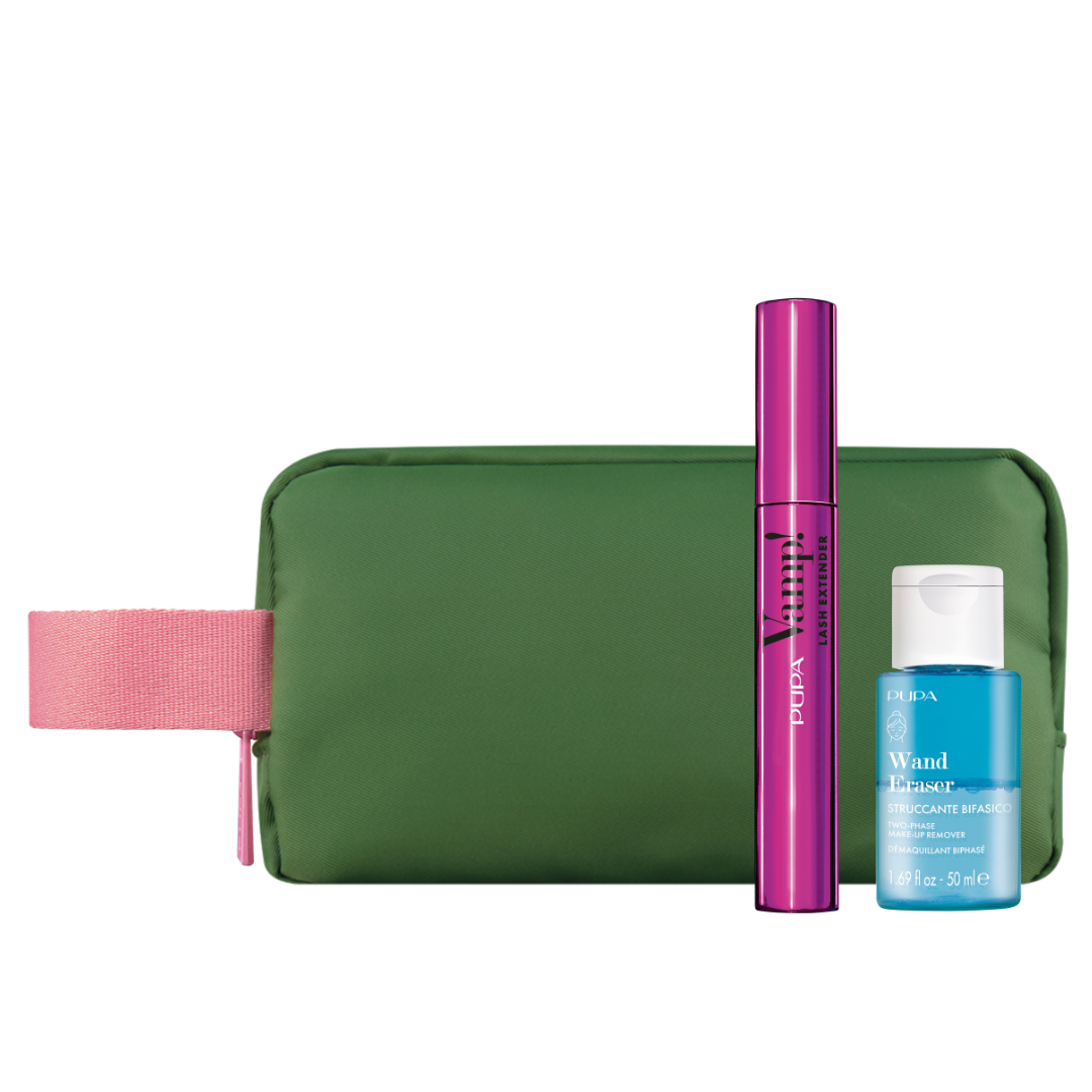 PUPA MILANO Kit Vamp! Lash Extender & Wand Eraser Special Size Make Up Set Limited Edition