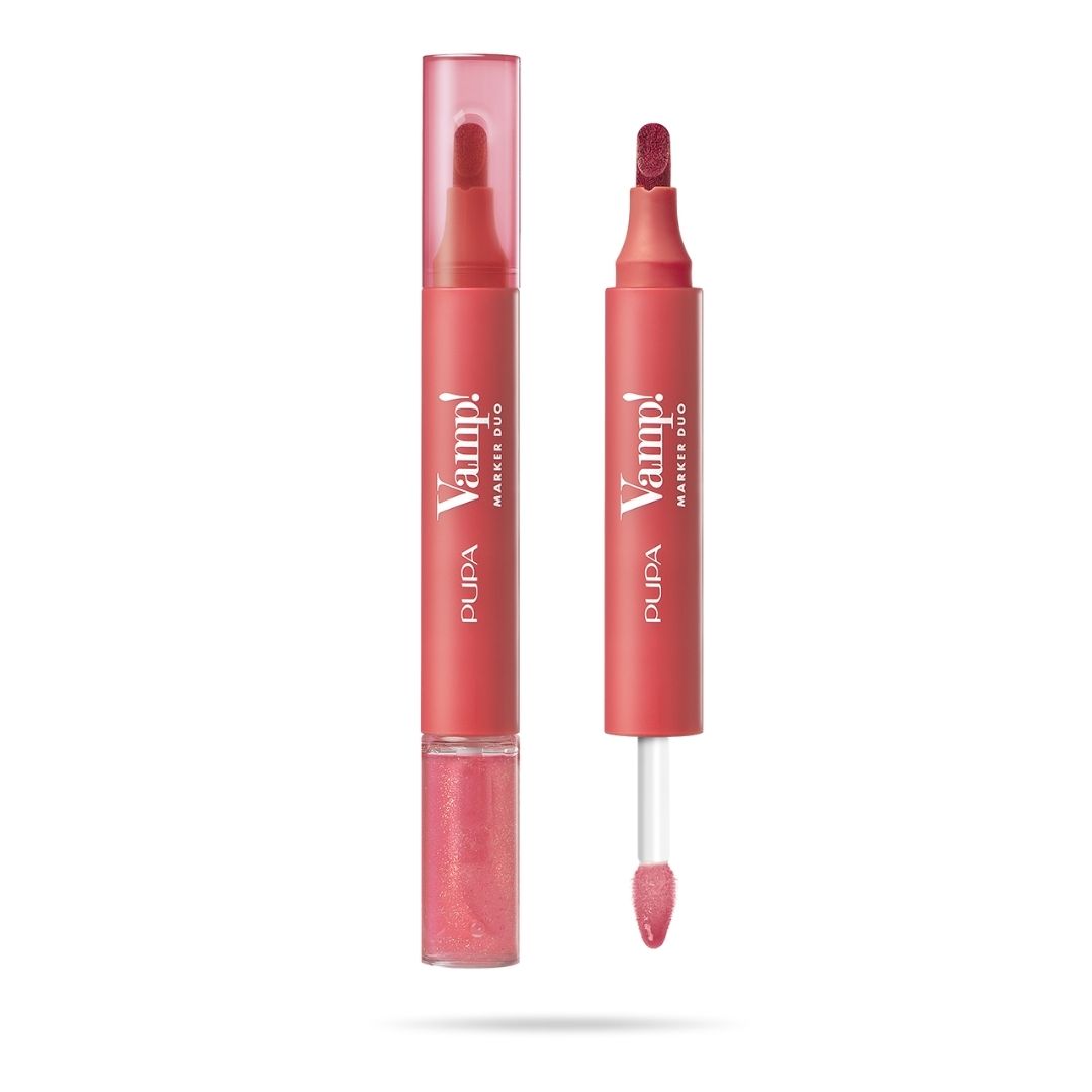 PUPA MILANO Vamp! Marker Duo - Lip Marker & Oil Gloss 1,4ml/2,6ml