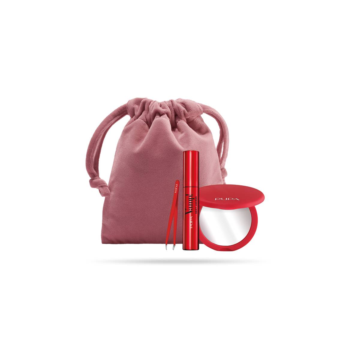 Kit Vamp! Sexy Lashes, Tweezers & Mirror