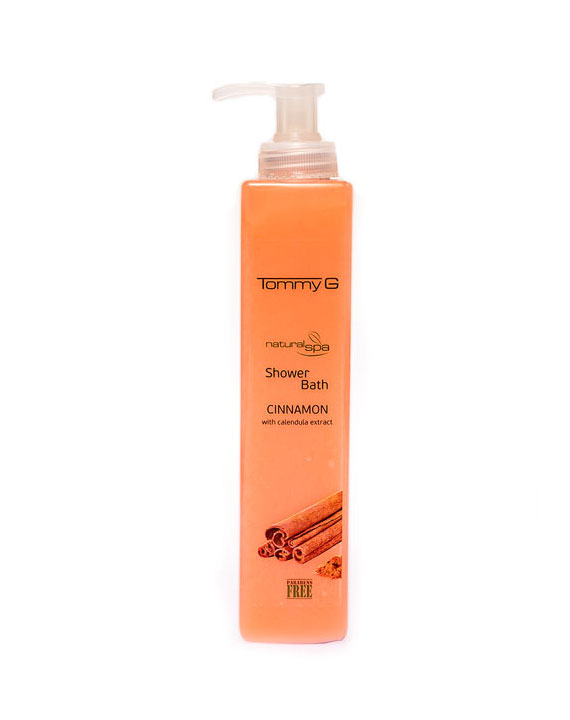 TOMMY G Natural Spa Shower Bath Cinnamon 300ml