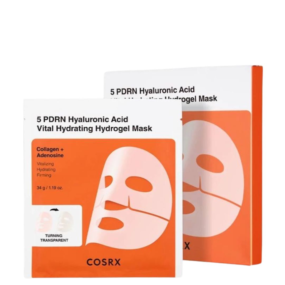 5 PDRN Hyaluronic Acid Vital Hydrating Hydrogel Mask 34gr