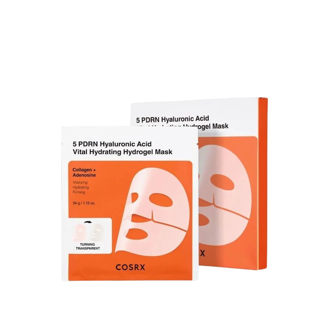 PDRN Hyaluronic Acid Vital Hydrating Hydrogel Mask 34gr